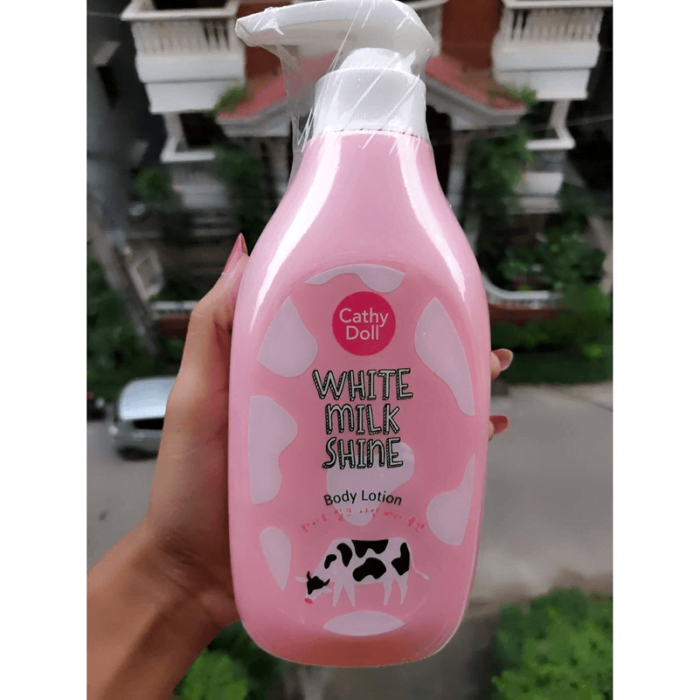 Cathy Doll White Milk Shine Body Lotion