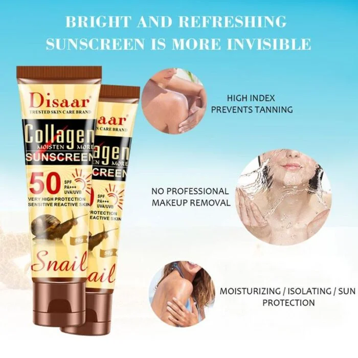Disaar Collagen Snail Sunscreen