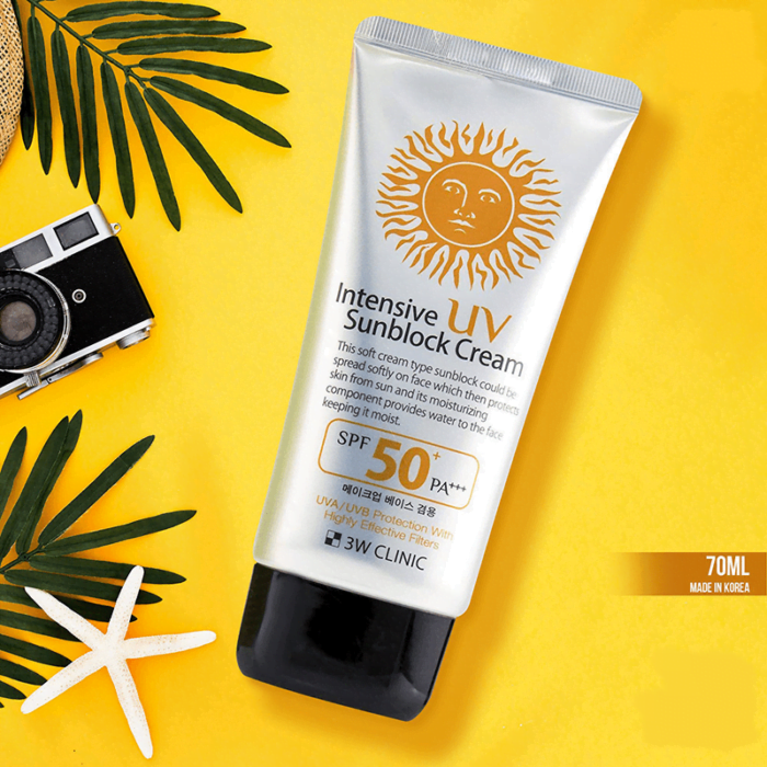 3W Clinic Intensive UV Sunblock Cream 3W Clinic Intensive UV Sunblock Cream