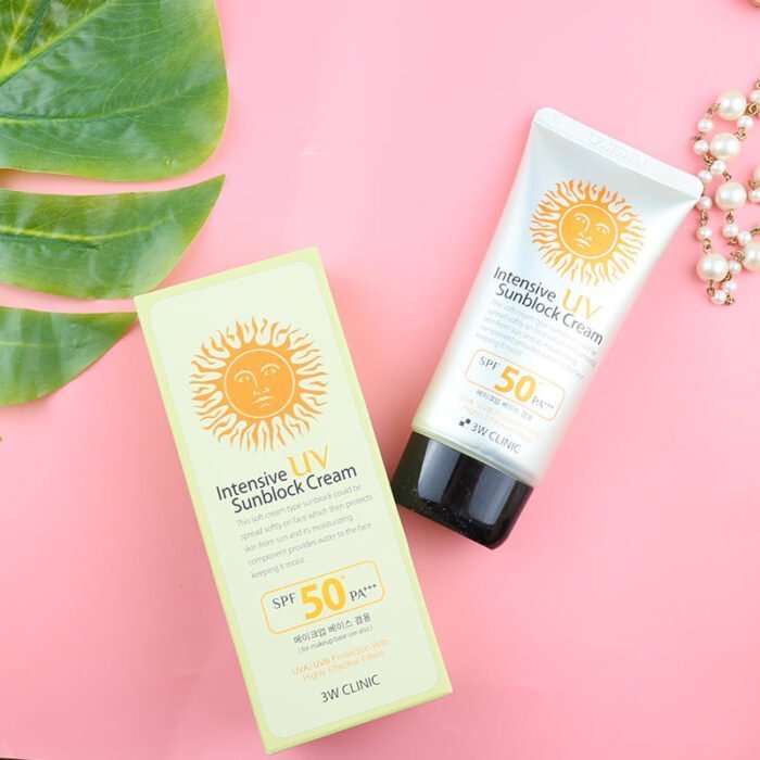 3W Clinic Intensive UV Sunblock Cream 3W Clinic Intensive UV Sunblock Cream