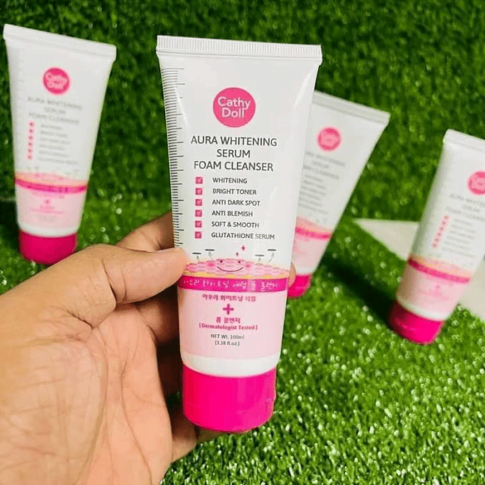 Cathy Doll Aura Whitening Serum Foam Cleanser Cathy Doll Aura Whitening Serum Foam Cleanser