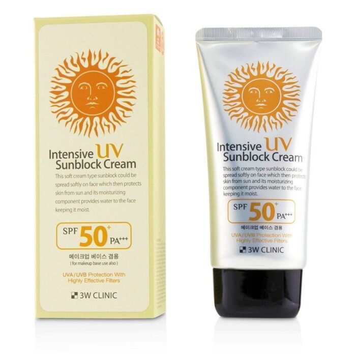 3W Clinic Intensive UV Sunblock Cream 3W Clinic Intensive UV Sunblock Cream