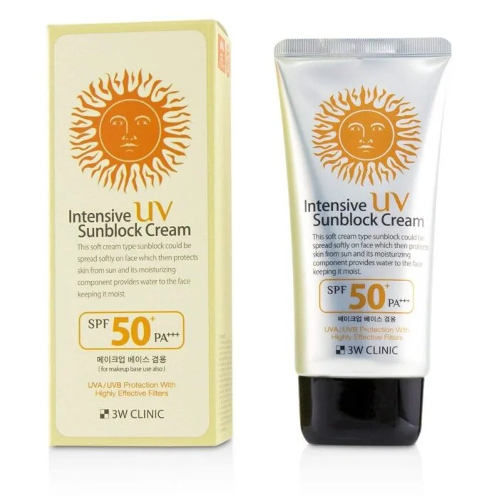 3W Clinic Intensive UV Sunblock Cream