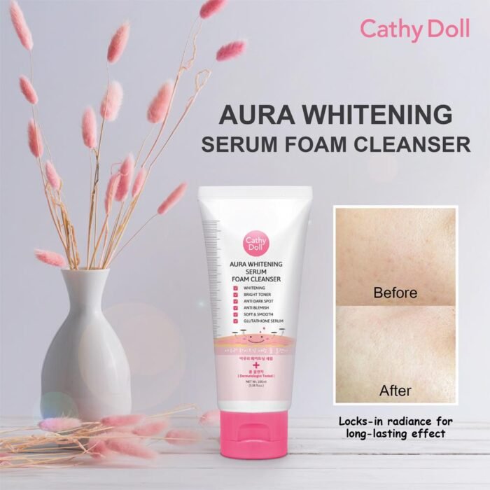 Cathy Doll Aura Whitening Serum Foam Cleanser Cathy Doll Aura Whitening Serum Foam Cleanser