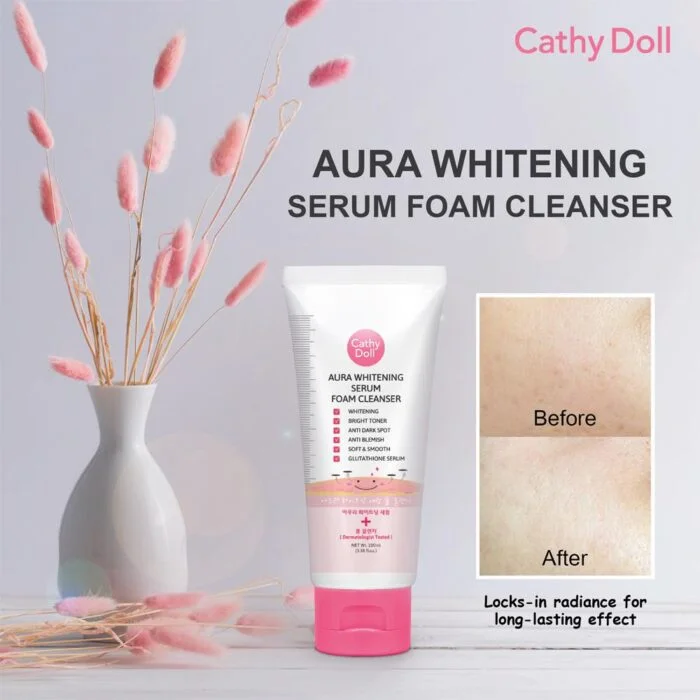 Cathy Doll Aura Whitening Serum Foam Cleanser