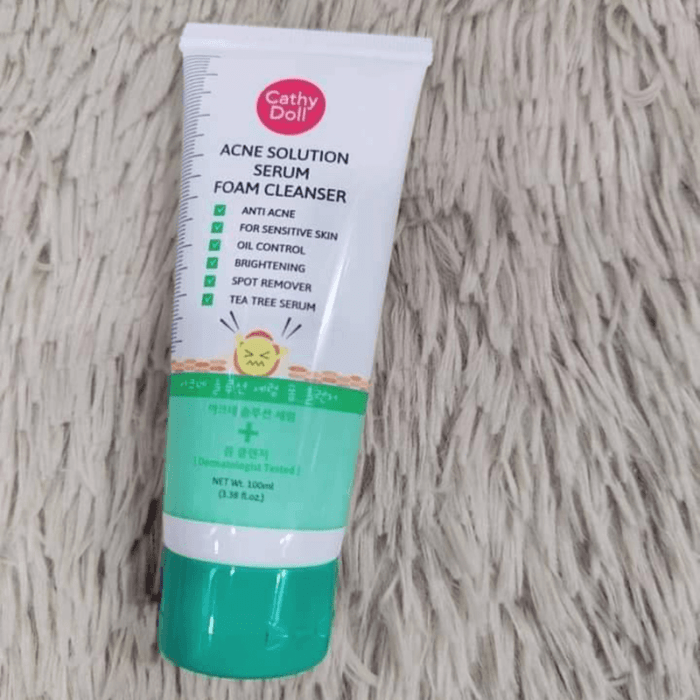 Cathy Doll Acne Solution Serum Foam Cleanser