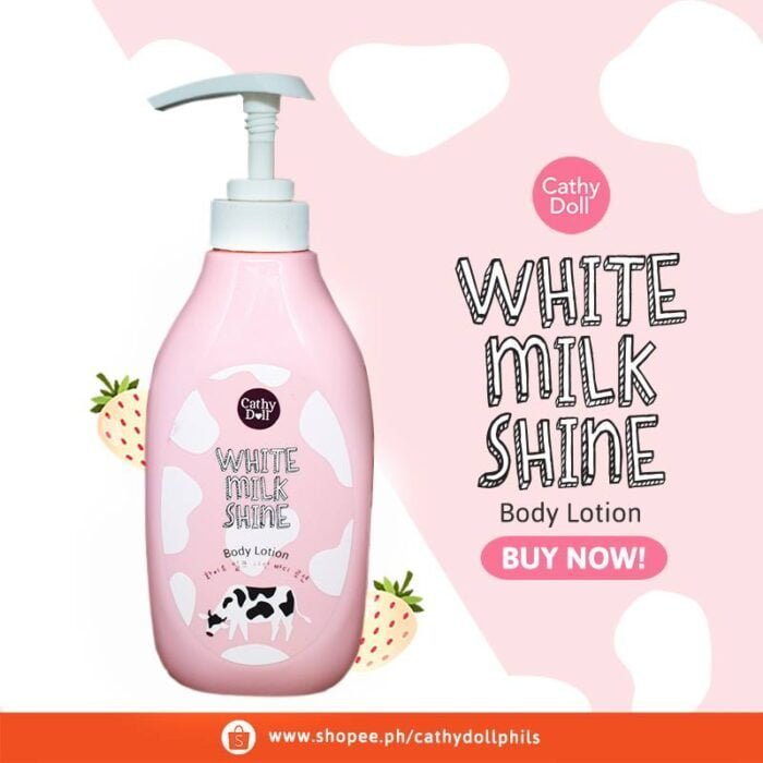 Cathy Doll White Milk Shine Body Lotion