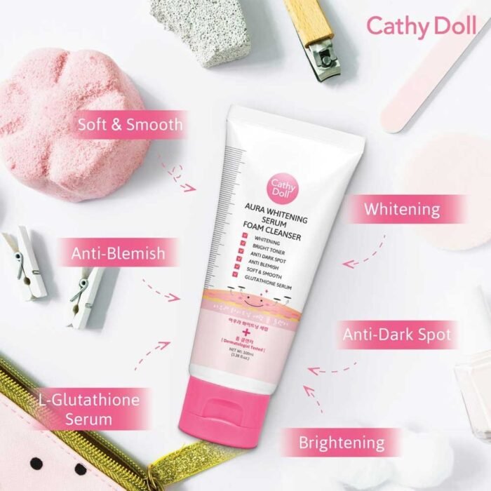 Cathy Doll Aura Whitening Serum Foam Cleanser Cathy Doll Aura Whitening Serum Foam Cleanser