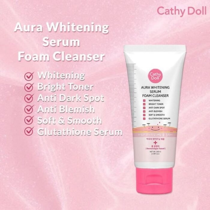 Cathy Doll Aura Whitening Serum Foam Cleanser Cathy Doll Aura Whitening Serum Foam Cleanser