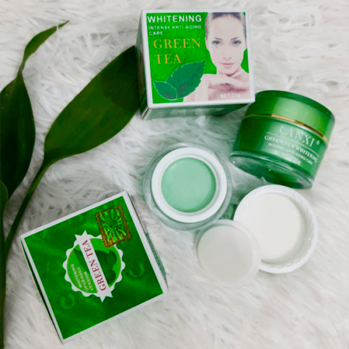 Lanxi Green Tea Whitening Intense Anti Aging Care Lanxi Green Tea Whitening Intense Anti Aging Care