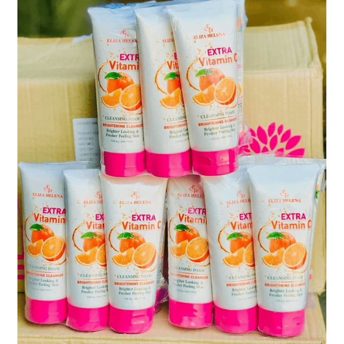 Eliza Extra Vitamin C Cleansing Foam Eliza Extra Vitamin C Cleansing Foam