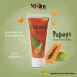 Mistine Papaya Facial Foam Face Wash