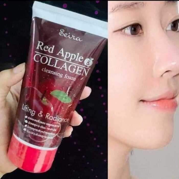 Red Apple Collagen Cleansing Foam
