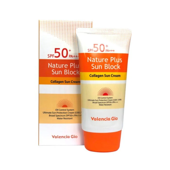 Natural Plus Sun Block Collagen Sun Cream