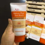 Natural Plus Sun Block Collagen Sun Cream