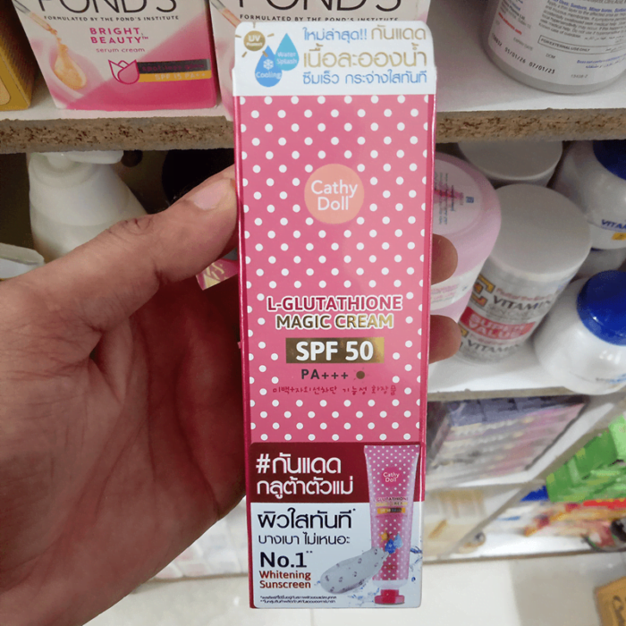Cathy Doll L-Glutathione Magic Cream Cathy Doll L-Glutathione Magic Cream