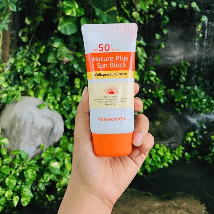 Natural Plus Sun Block Collagen Sun Cream
