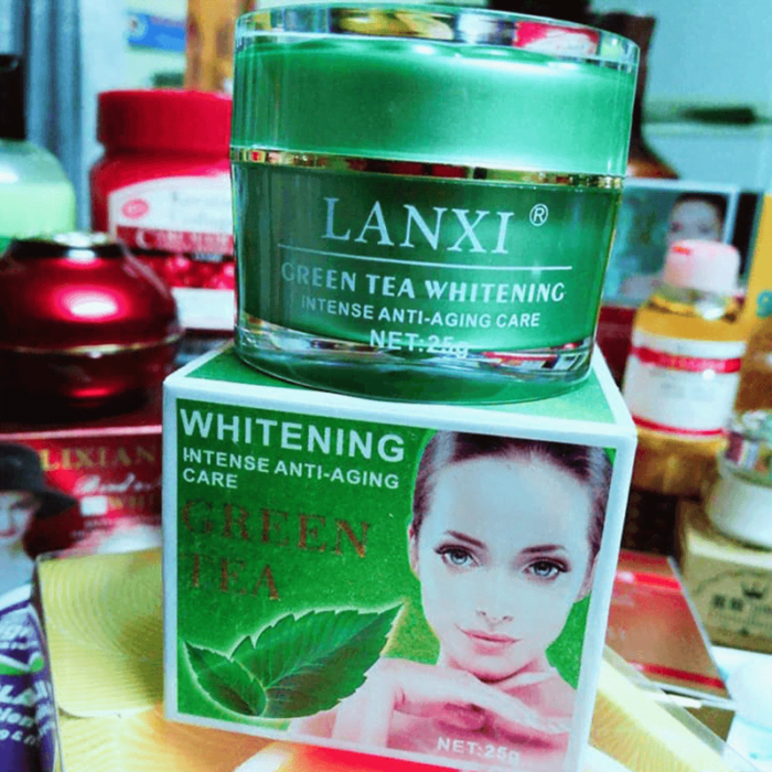 Lanxi Green Tea Whitening Intense Anti Aging Care Lanxi Green Tea Whitening Intense Anti Aging Care