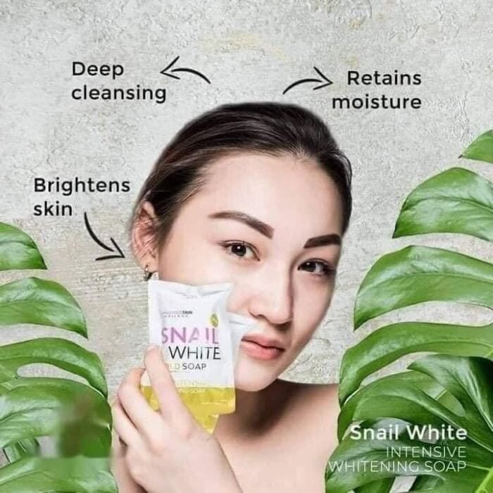 Snail Body White Gold Soap