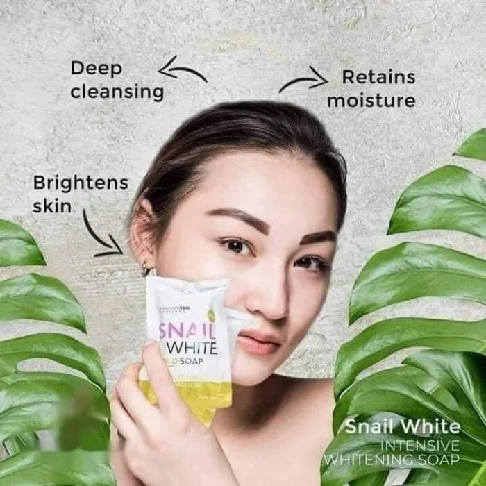 Snail Body White Gold Soap