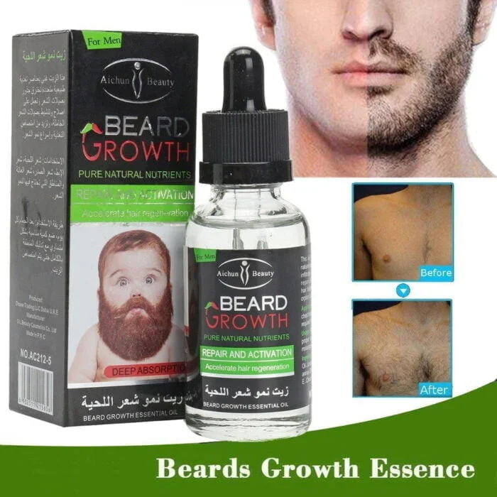 Natural Beard Oil Mustache Growth