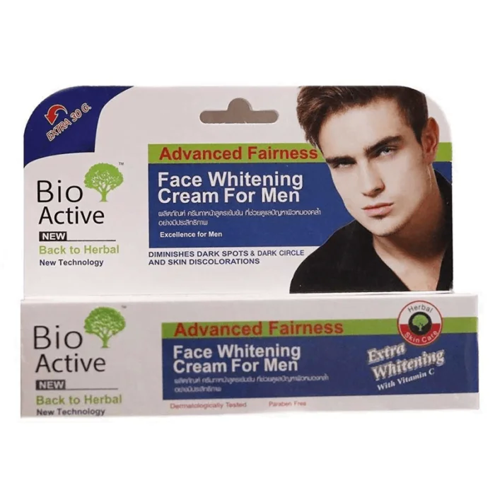 Bio Active Face Whitening Cream For Men