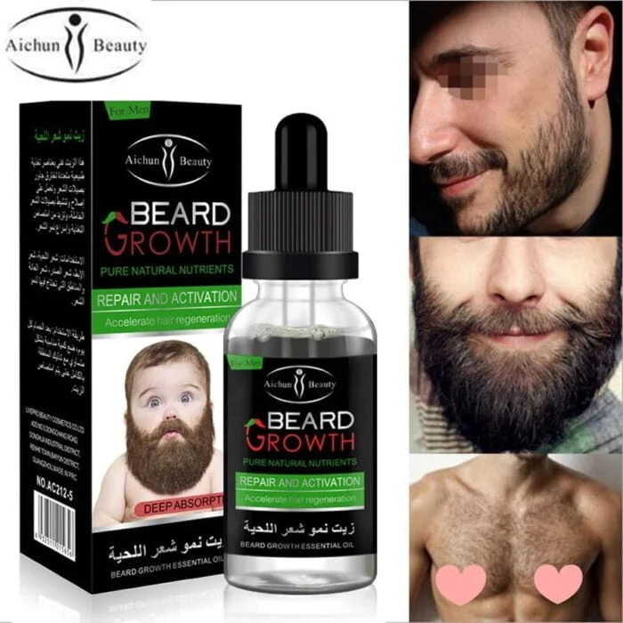 Natural Beard Oil Mustache Growth