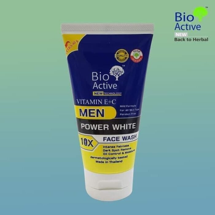 Bio Active Men Power White Face Wash Bio Active Men Power White Face Wash