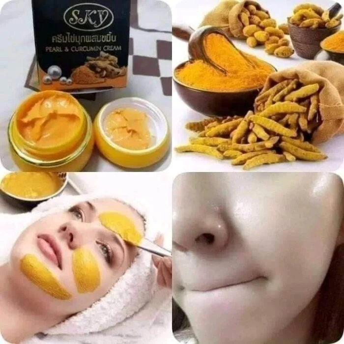 Sky Pearl and Curcumin Whitening Cream