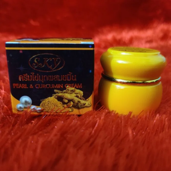 Sky Pearl and Curcumin Whitening Cream