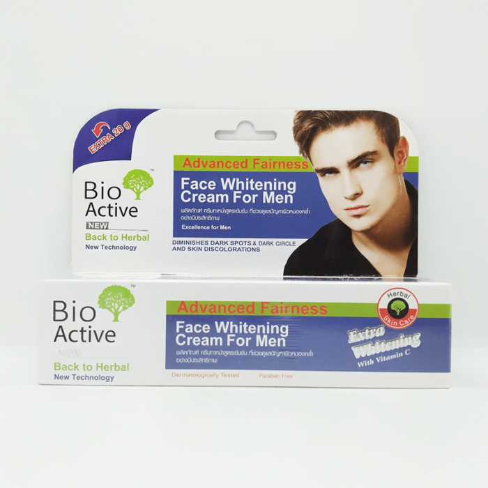 Bio Active Face Whitening Cream For Men Bio Active Face Whitening Cream For Men
