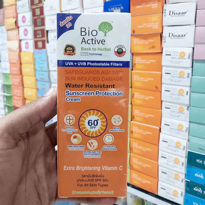 Bio Active Water Resistant Sun Protection Cream