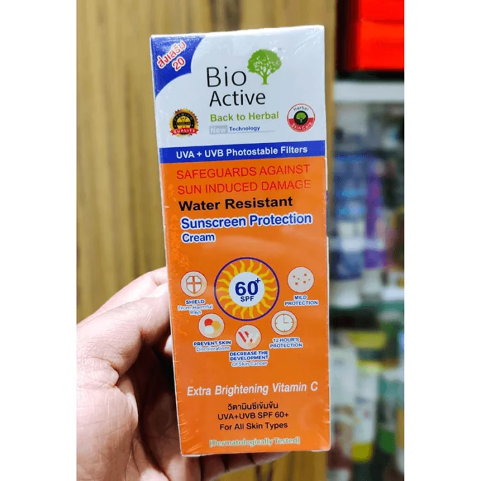 Bio Active Water Resistant Sun Protection Cream