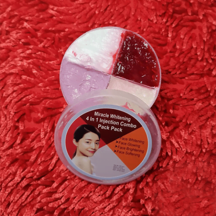 Miracle Whitening 4 In 1 injection Combo Pack Facial Kit