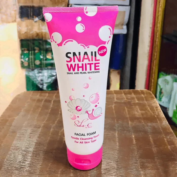 Snail White Snail And Pearl Whitening Facial Foam