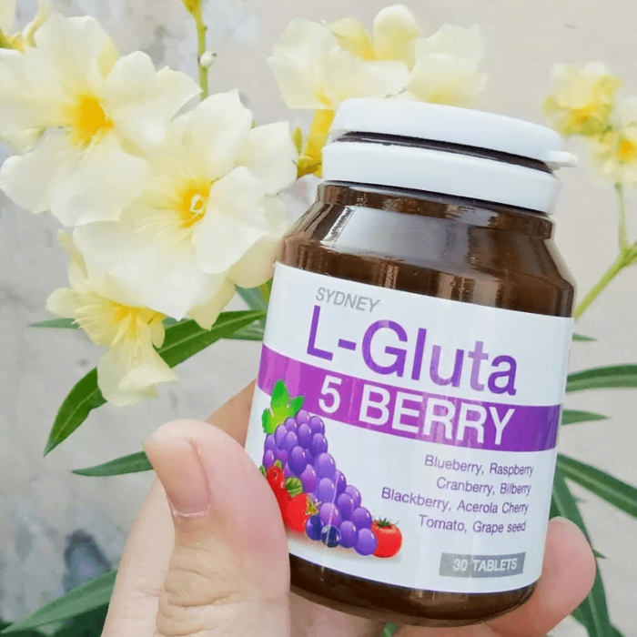 L Gluta 5 Berry Plus Whitening Capsule L Gluta 5 Berry Plus Whitening Capsule