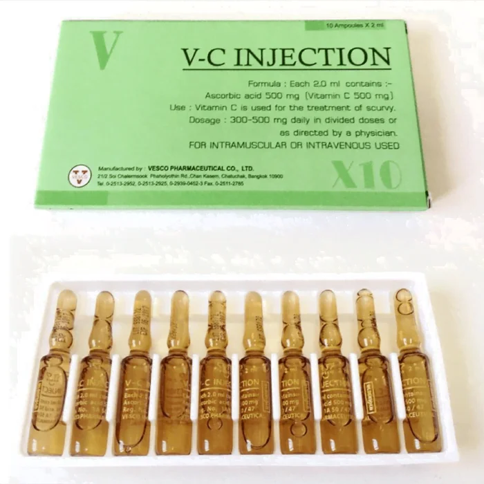 VC Injection Whitening Glowing and Brightening