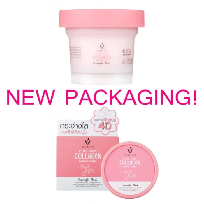 Scentio Pink Lady Collagen Overnight Mask