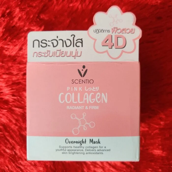 Scentio Pink Lady Collagen Overnight Mask