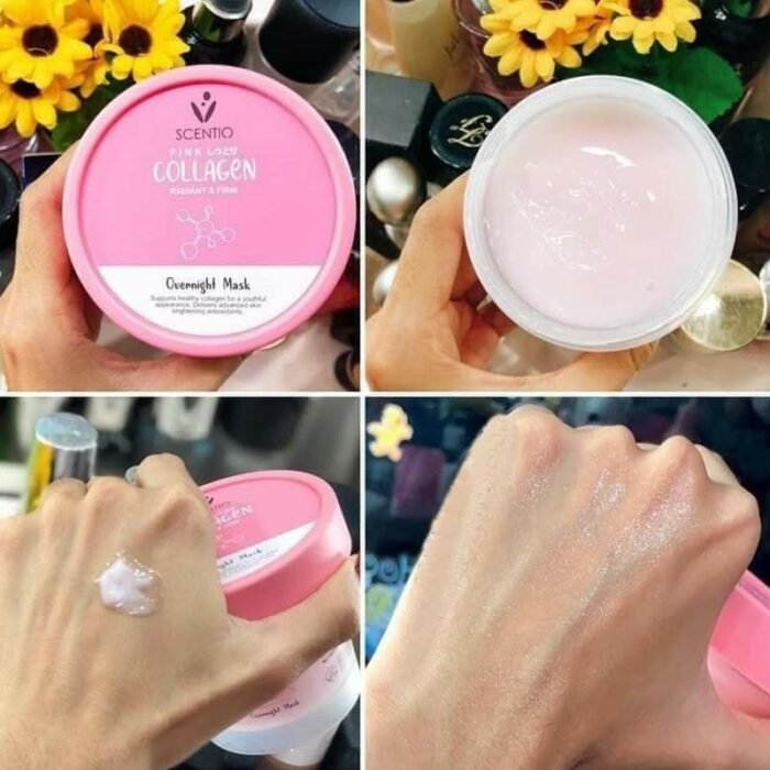 Scentio Pink Lady Collagen Overnight Mask