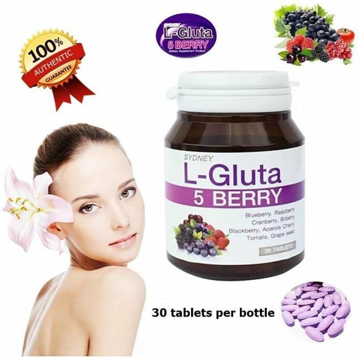 L Gluta 5 Berry Plus Whitening Capsule L Gluta 5 Berry Plus Whitening Capsule