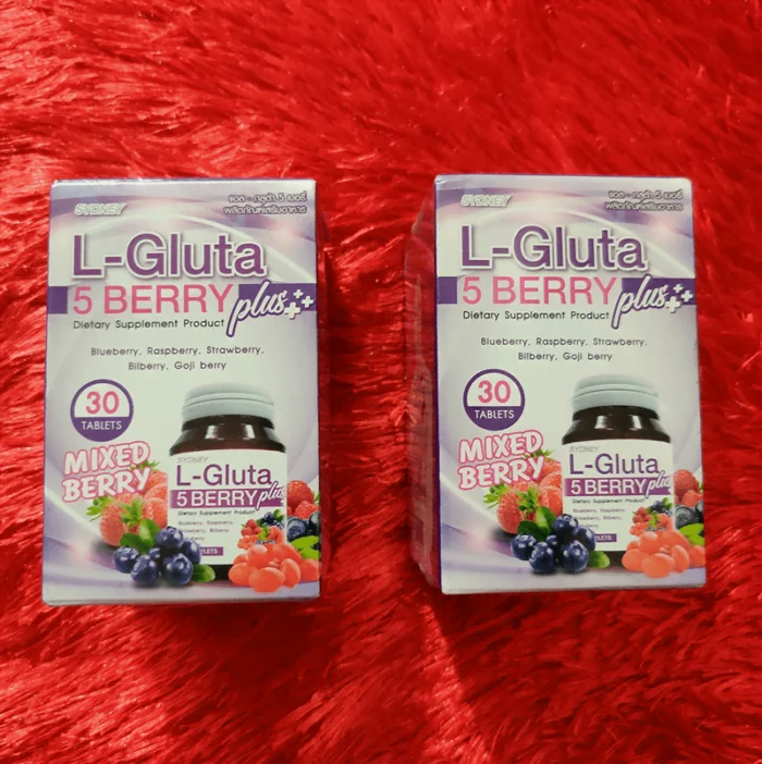 L Gluta 5 Berry Plus Whitening Capsule
