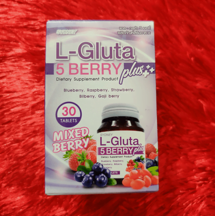 L Gluta 5 Berry Plus Whitening Capsule L Gluta 5 Berry Plus Whitening Capsule