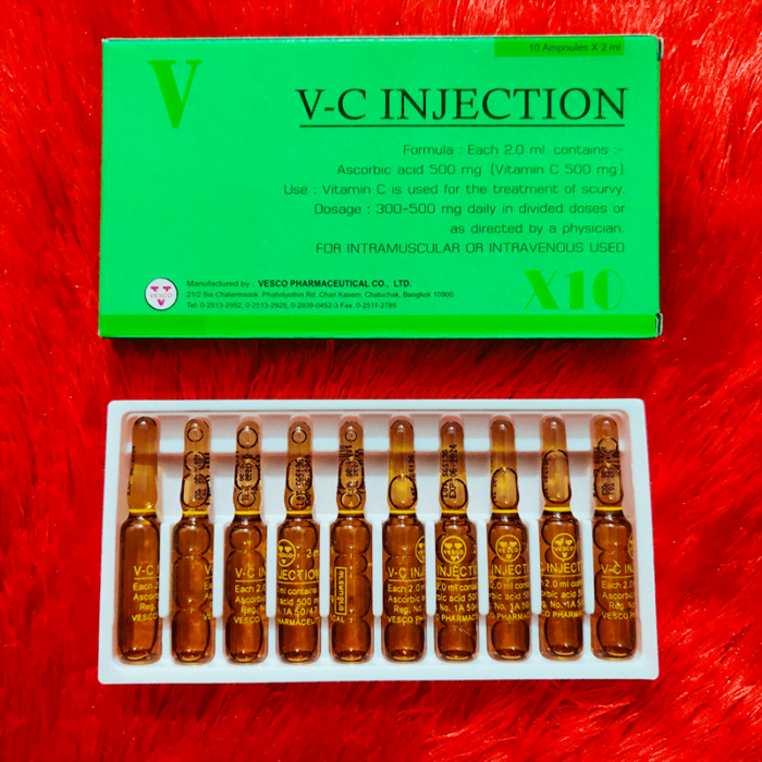 VC Injection Whitening Glowing and Brightening VC Injection Whitening Glowing and Brightening