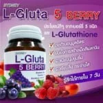 L Gluta 5 Berry Plus Whitening Capsule