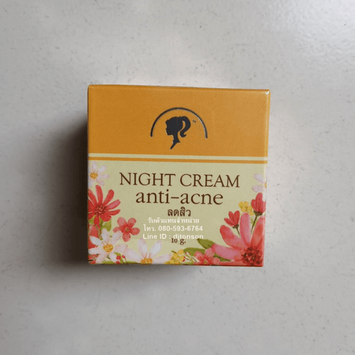 Night Cream Anti Acne