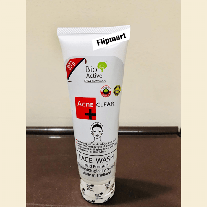 Bio Active Acne Clear Face Wash