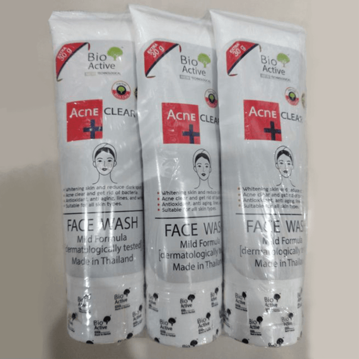 Bio Active Acne Clear Face Wash