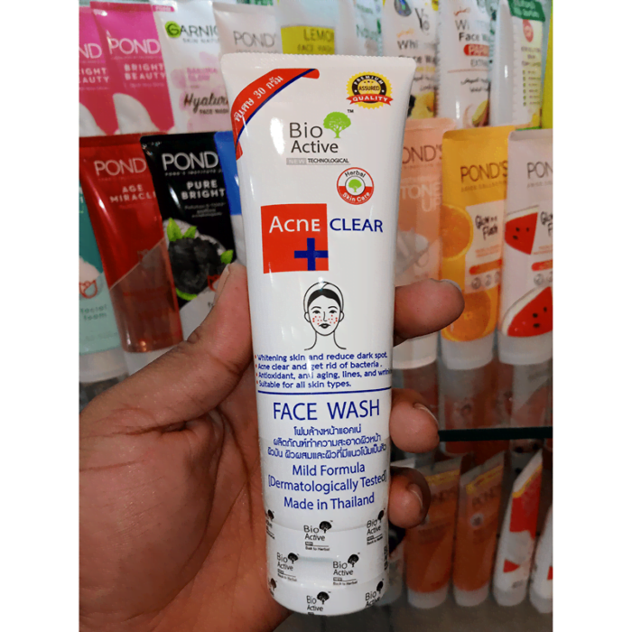 Bio Active Acne Clear Face Wash