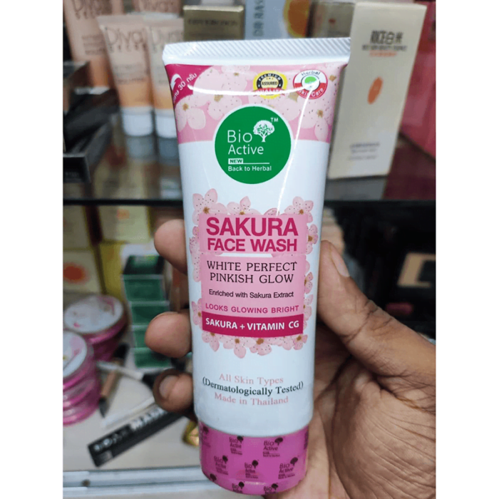 Bio Active Sakura Face Wash